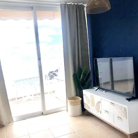 דירה Studio Azul - Ideal Location, Panoramic Sea Views פוארטו דל כרמן