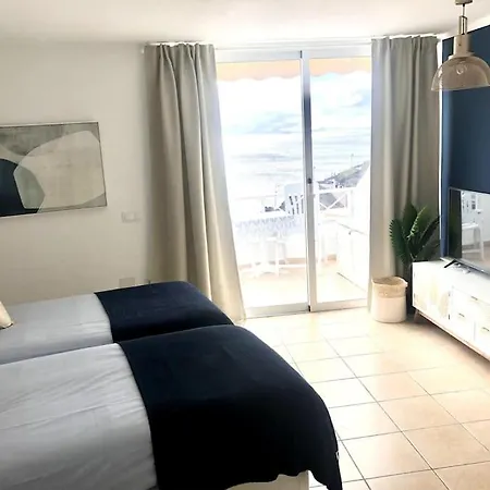 דירה Studio Azul - Ideal Location, Panoramic Sea Views פוארטו דל כרמן